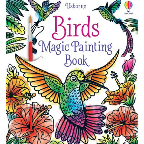 Birds Magic Painting Book