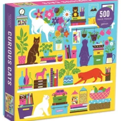 Curious Cats 500 Piece Jigsaw