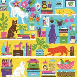 Curious Cats 500 Piece Jigsaw