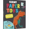Giant Paper Toy Dinosaurs