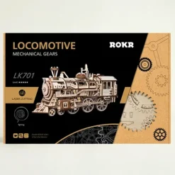 Locomotive Wooden Model