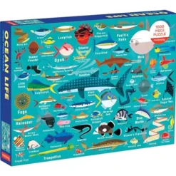 Ocean Life 1000 Piece Jigsaw