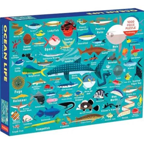 Ocean Life 1000 Piece Jigsaw