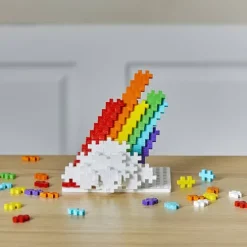 Plus Plus 240 Rainbow Bricks