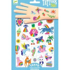 Rainbow Temporary Tattoos