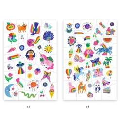 Rainbow Temporary Tattoos