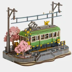 Sakura Journey Wooden Model
