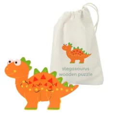 Stegosaurus Wooden Jigsaw
