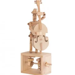 Wooden Double Bass Model